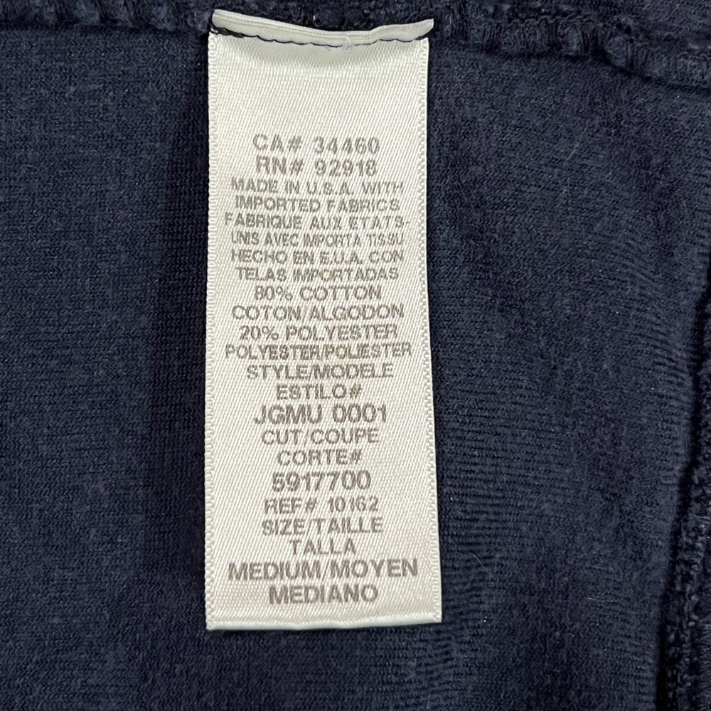 Y2K Juicy Couture women’s M Navy Velour Zip Hoodie EUC - Picture 12 of 14